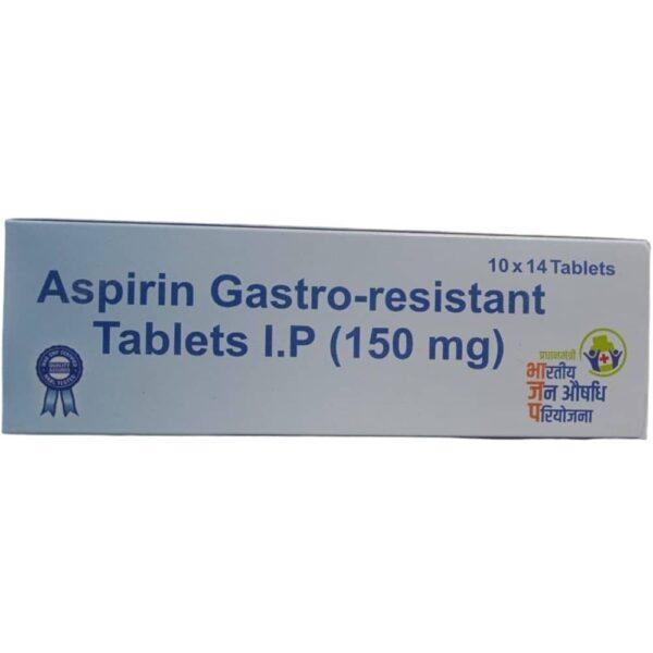 Aspirin Gastro-resistant Tablets IP 150 mg